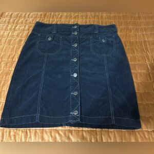 Free People Corduroy Skirt